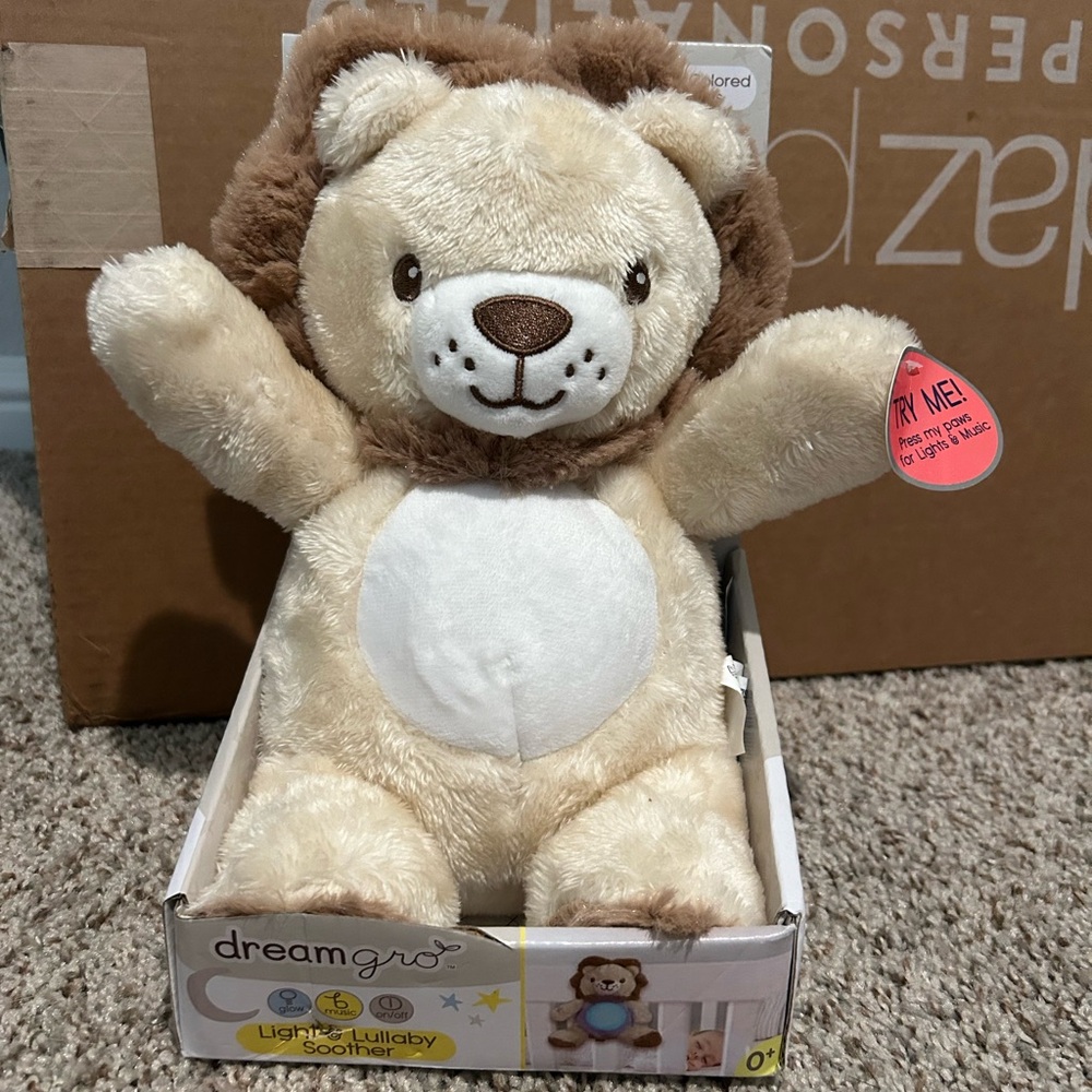 Baby’s light and lullaby soother